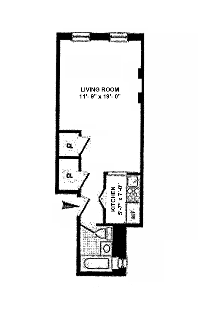 Floorplan for 344 East 87th Street