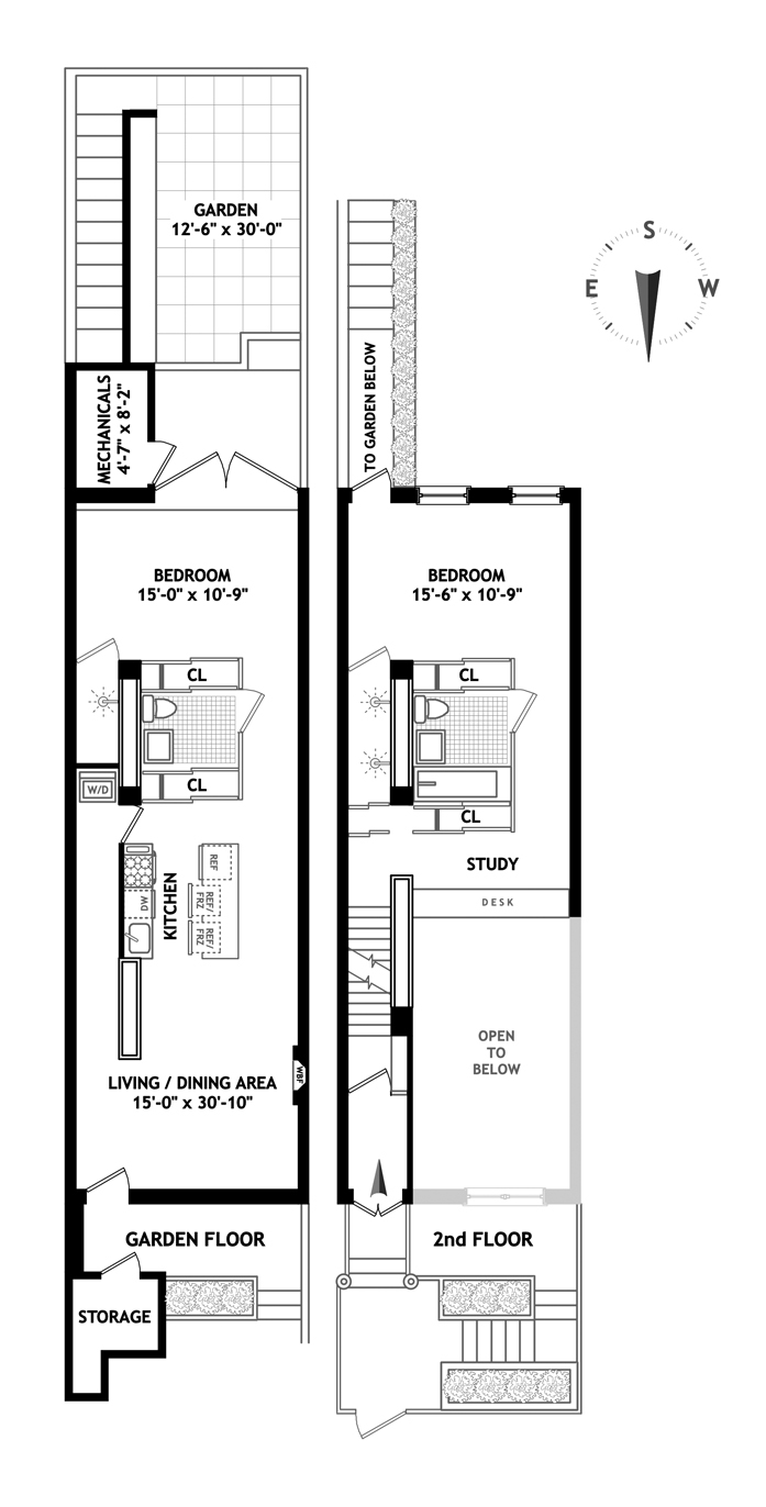 Floorplan for 454 West 20th Street