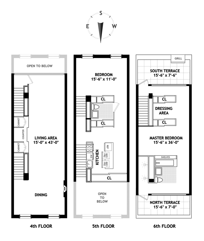 Floorplan for 454 West 20th Street, UPPR TPLX