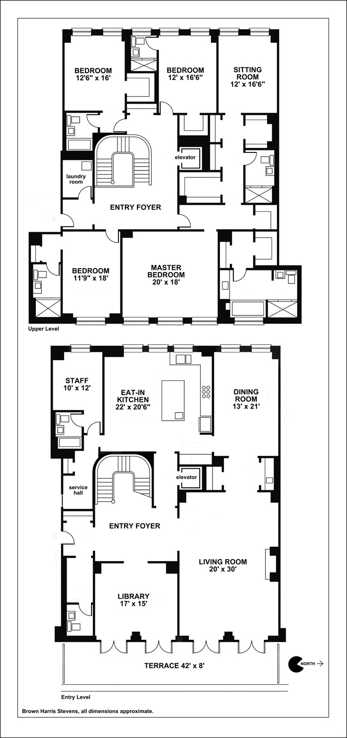 Floorplan for 15 Central Park West