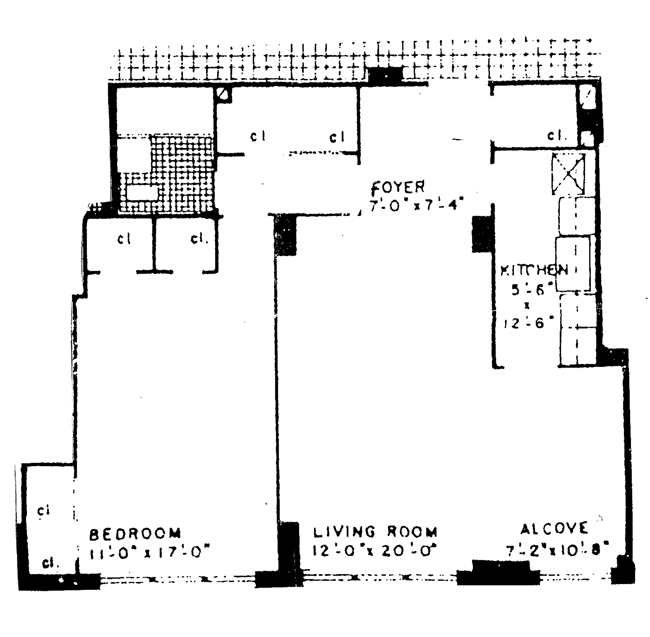 Floorplan for 63 East 9th Street