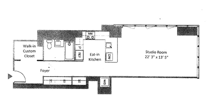Floorplan for 57 Reade Street