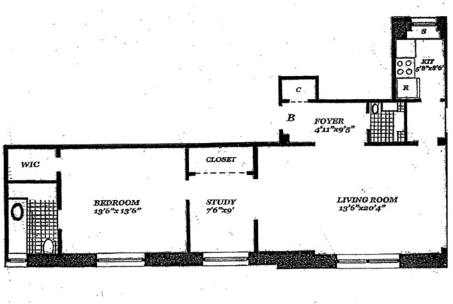 Floorplan for 26 East 63rd Street