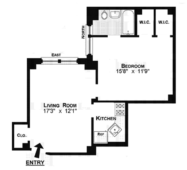 Floorplan for 157 East 72nd Street