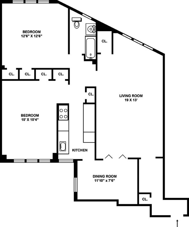 Floorplan for 314 East 41st Street