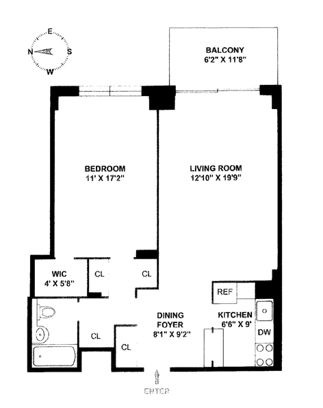 Floorplan for 132 East 35th Street