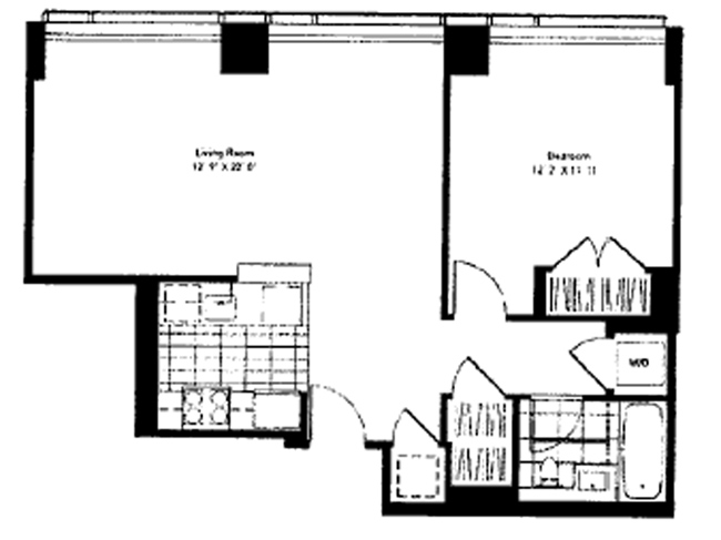 Floorplan for 505 Greenwich Street