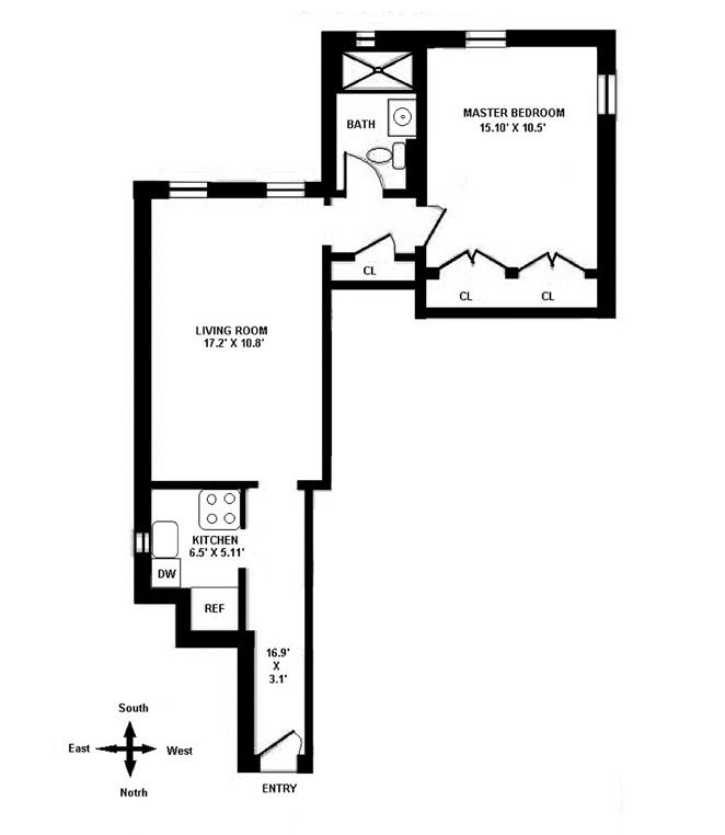 Floorplan for 188 East 75th Street