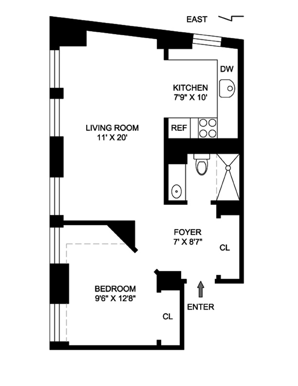 Floorplan for 65 Nassau Street