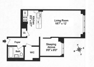 Floorplan for 435 East 77th Street