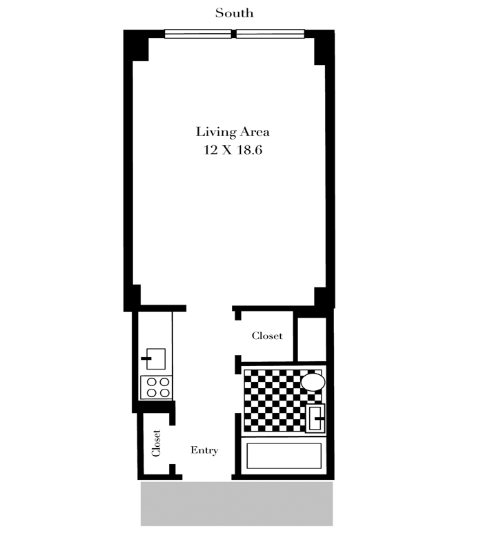 Floorplan for 433 West 34th Street