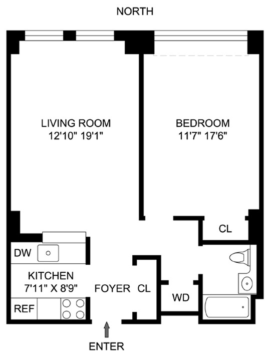 Floorplan for 350 East 82nd Street