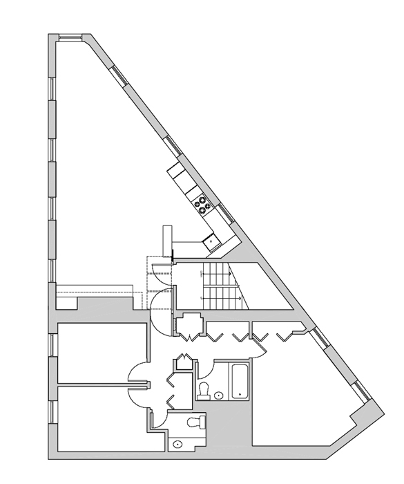 Floorplan for 160 West 11th Street