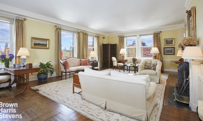 Photo 1 of 1115 Fifth Avenue 12C, Upper East Side, NYC, $7,400,000, Web #: 19515989