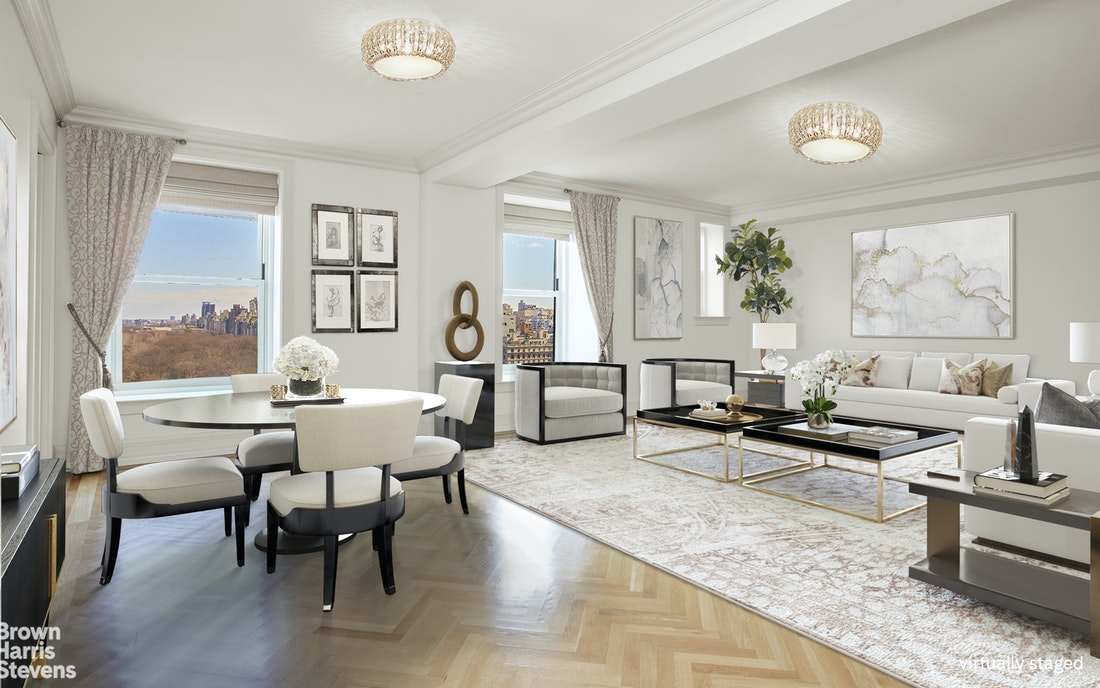 Photo 1 of 1 Central Park South 1503, Midtown West, NYC, $10,495,000, Web #: 19831439