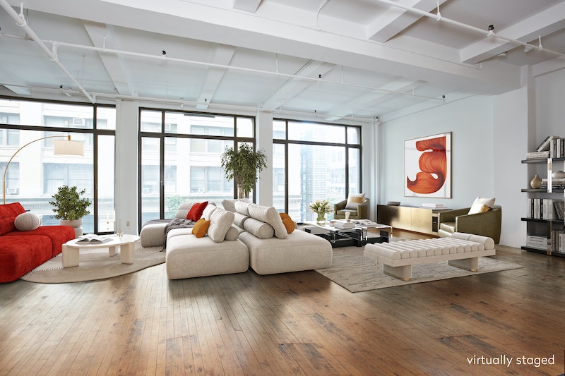 Property for Sale at 116 West 29th Street 3, Chelsea, Downtown, NYC - Bedrooms: 2 
Bathrooms: 1 
Rooms: 3  - $2,500,000