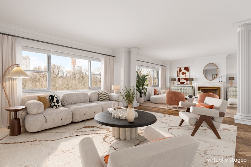 Property for Sale at 785 Fifth Avenue 3C, Upper East Side, Upper East Side, NYC - Bedrooms: 2 Bathrooms: 2.5 Rooms: 5  - $4,750,000