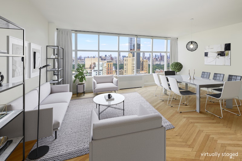 160 West 66th Street 39F, Upper West Side, Upper West Side, NYC - 1 Bedrooms  
2 Bathrooms  
3 Rooms - 