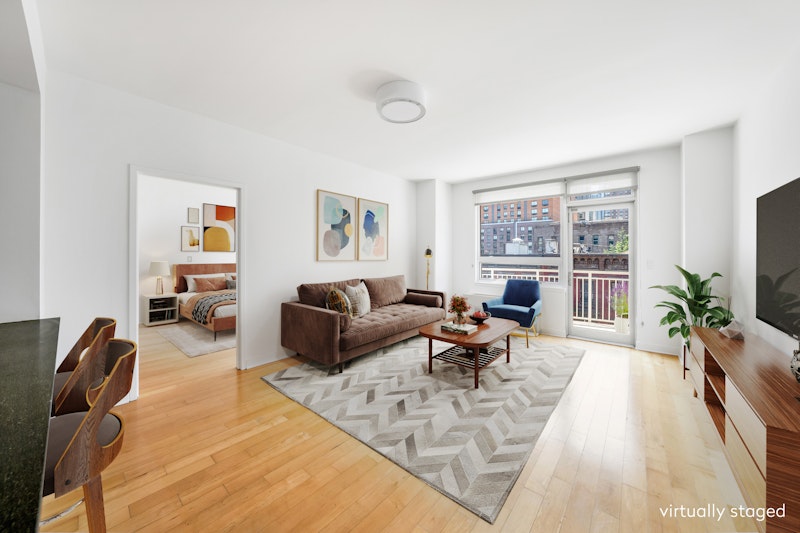 Rental Property at 517 West 46th Street, Midtown West, Midtown West, NYC - Bedrooms: 2 
Bathrooms: 2 
Rooms: 4  - $6,950 MO.