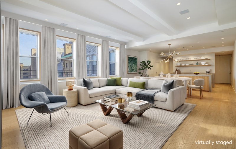 Property for Sale at 270 Broadway 18C, Tribeca, Downtown, NYC - Bedrooms: 3 
Bathrooms: 2.5 
Rooms: 6  - $4,150,000