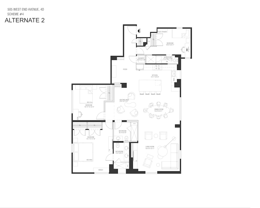 505 West End Avenue 4D Upper West Side New York NY 10024