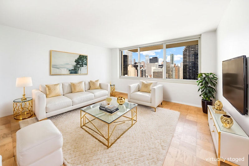 333 East 45th Street 31E, Midtown East, Midtown East, NYC - 1 Bedrooms  
1 Bathrooms  
3 Rooms - 
