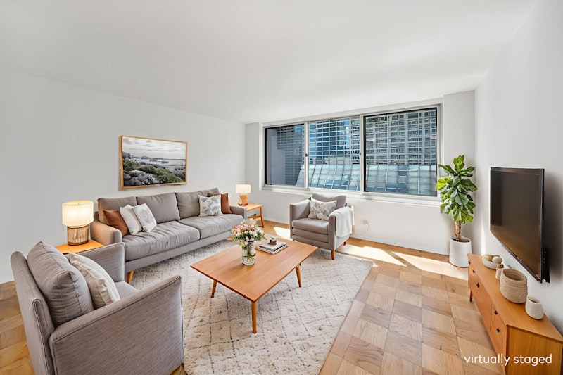 333 East 45th Street 18B, Midtown East, Midtown East, NYC - 1 Bedrooms  
1 Bathrooms  
3 Rooms - 