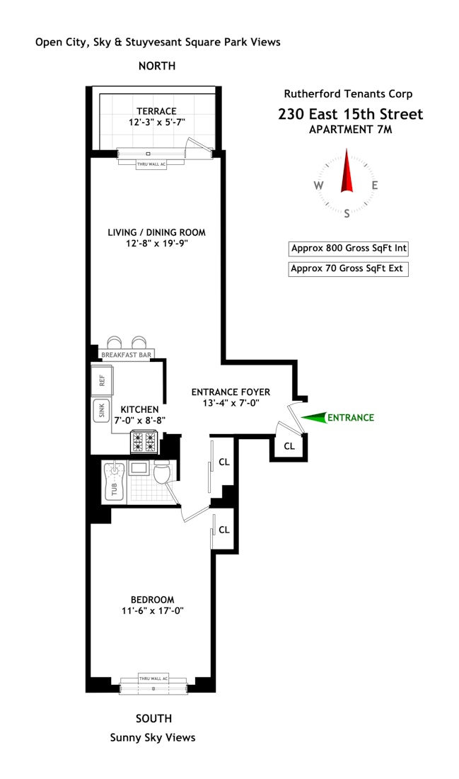 230 East 15th Street 7M Gramercy Park New York NY 10003