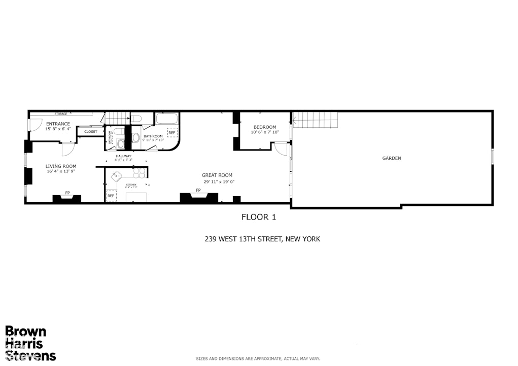 239 West 13th Street W. Greenwich Village New York NY 10011