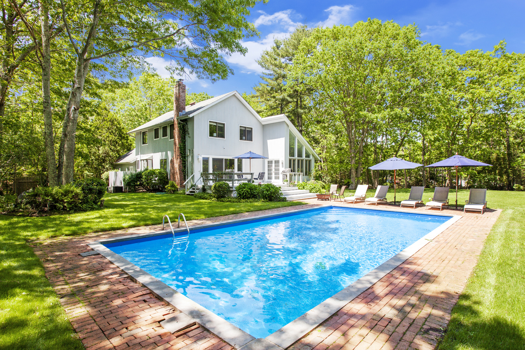Rental Property at 468 Water Mill Towd Road, Southampton, Hamptons, NY - Bedrooms: 3 
Bathrooms: 2.5  - $30,000 MO.