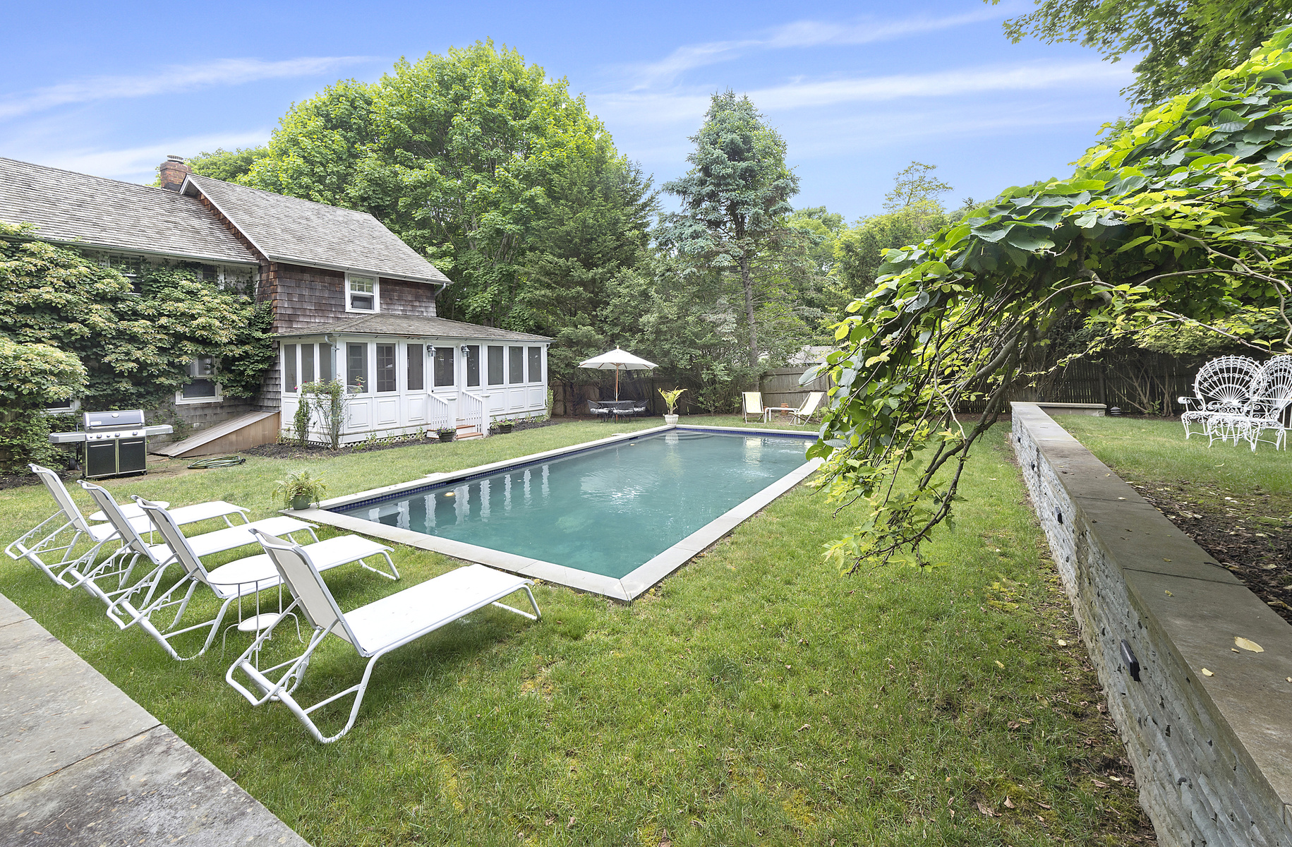 Rental Property at Amagansett, Amagansett, Hamptons, NY - Bedrooms: 4 
Bathrooms: 3  - $50,000 MO.