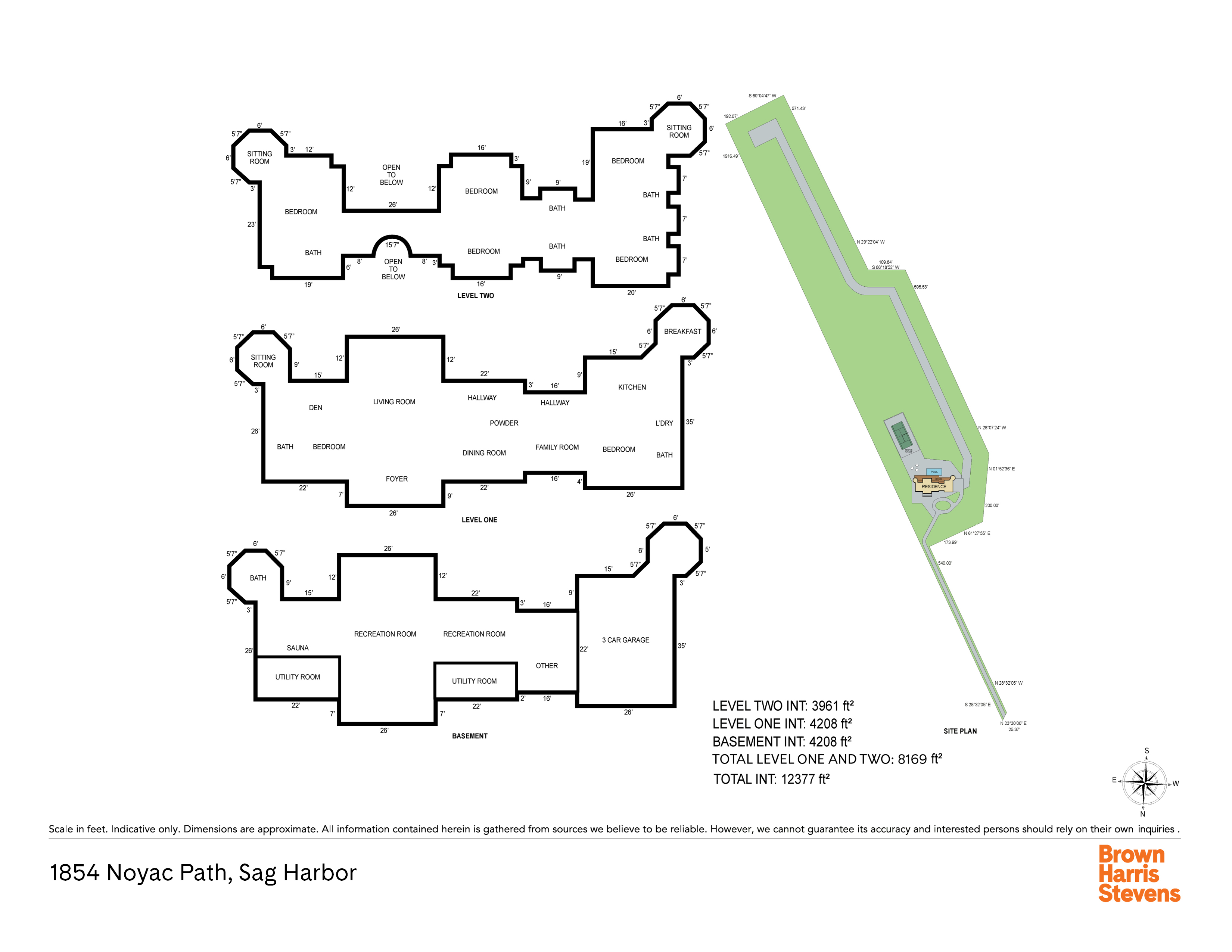 Floorplan for 1854 Noyac Path