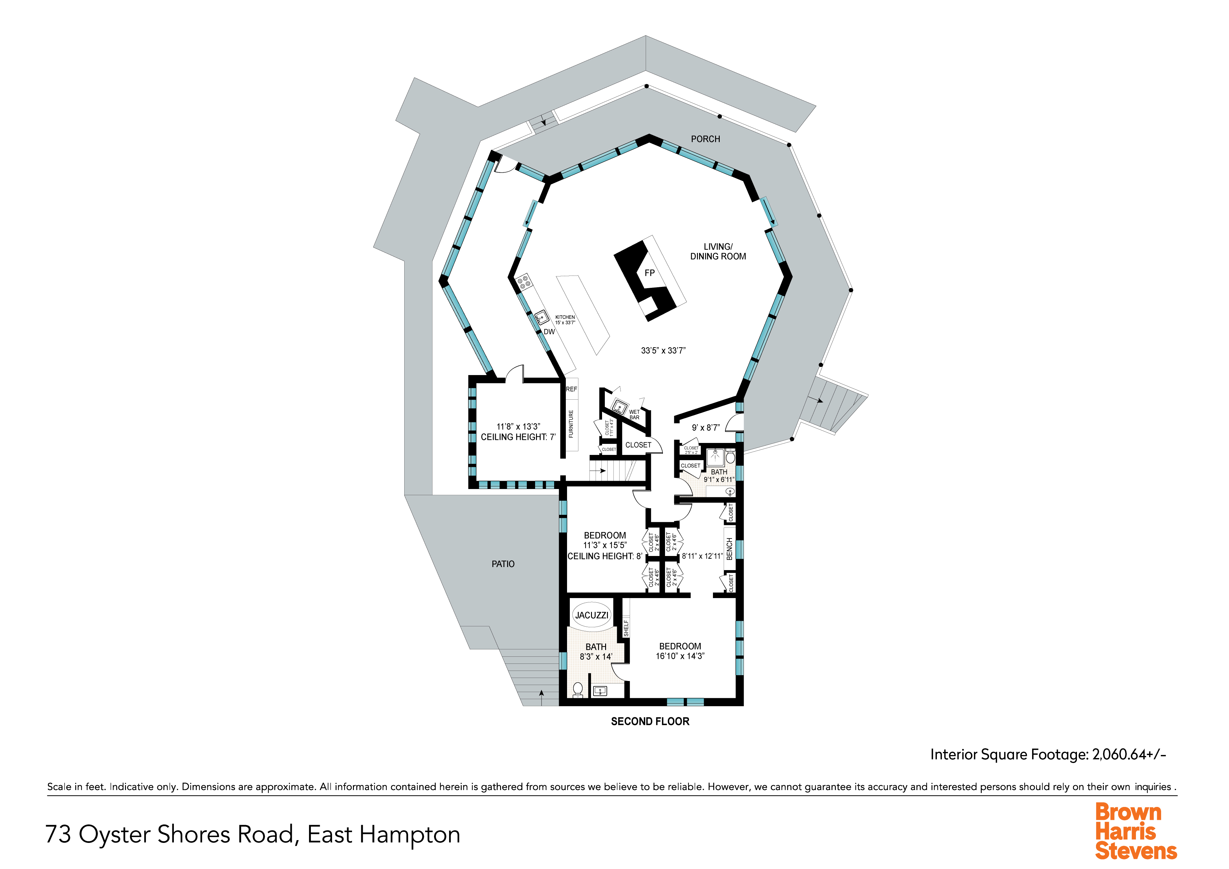 Floorplan for 73 Oyster Shores Road