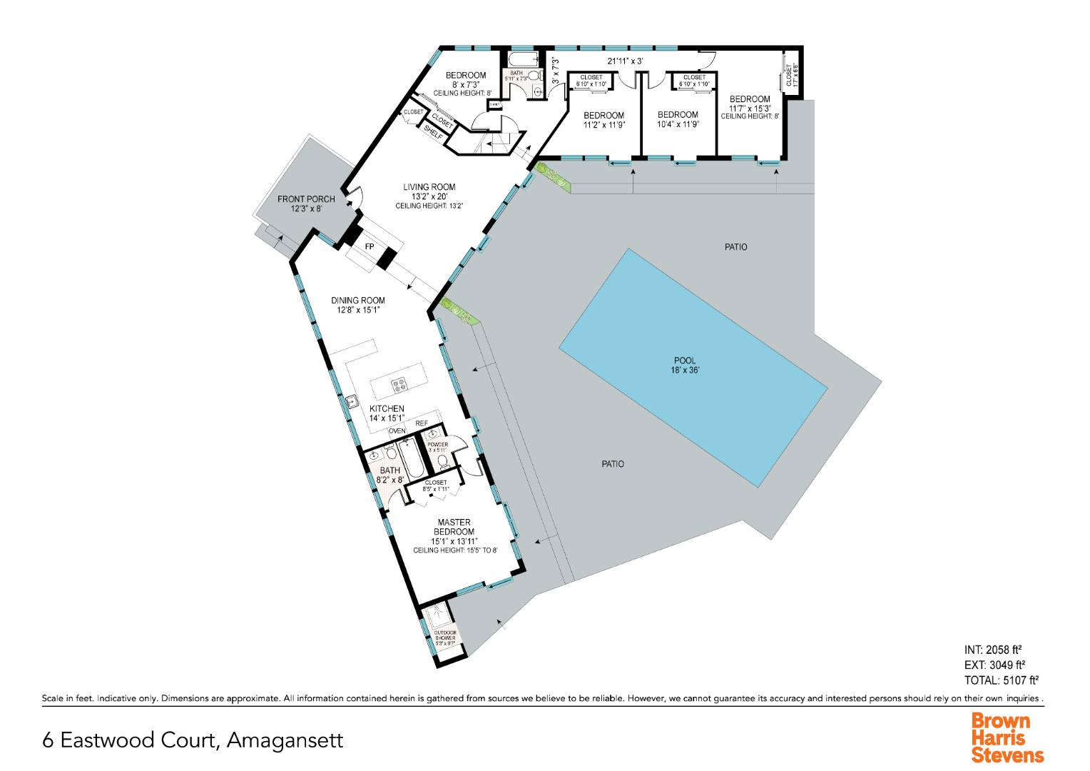 Floorplan for 6 Eastwood Court
