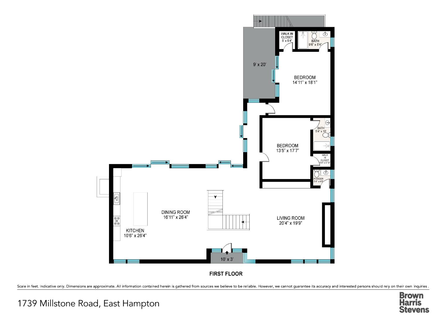 Floorplan for 1739 Millstone Road