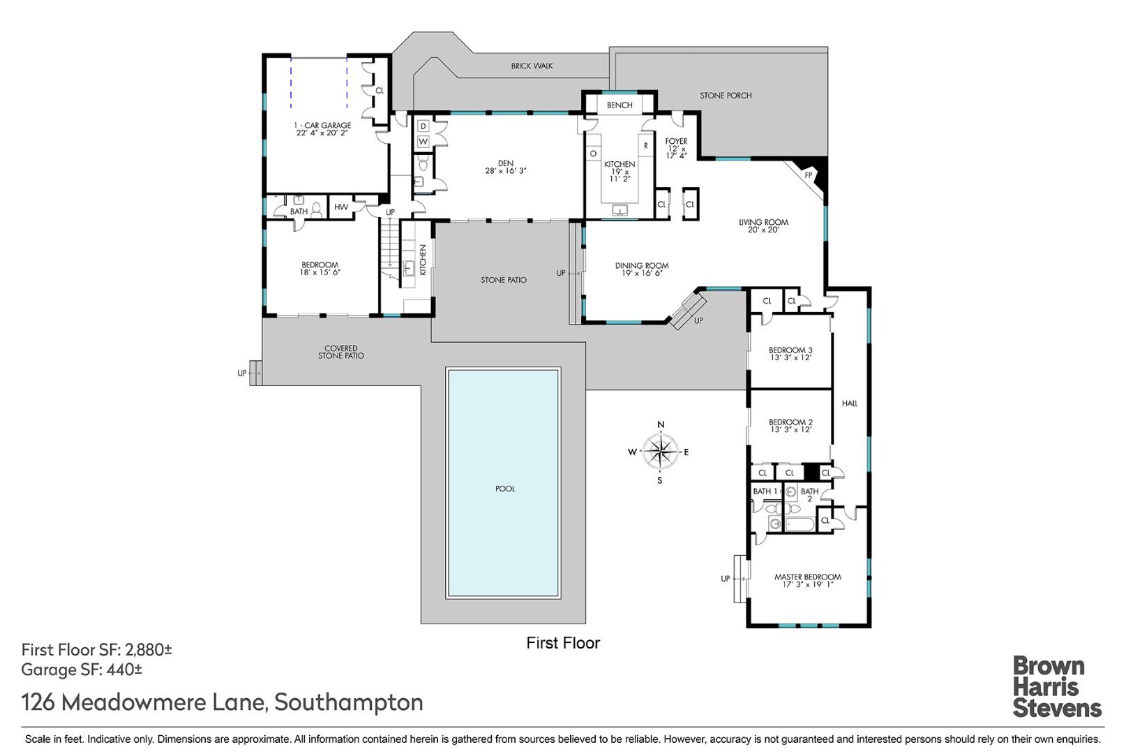 Floorplan for 126 Meadowmere Lane