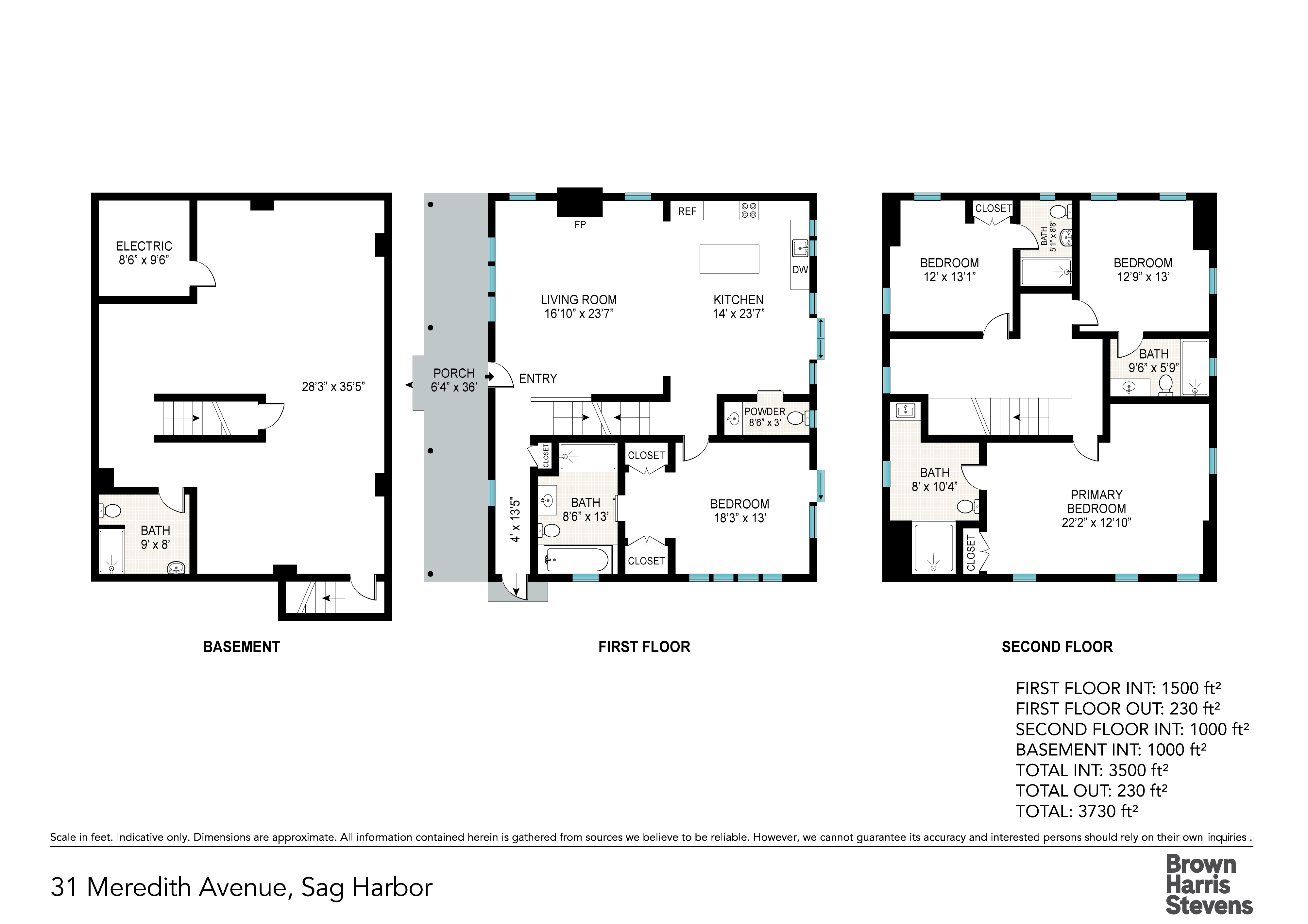 Floorplan for 31 Meredith Avenue