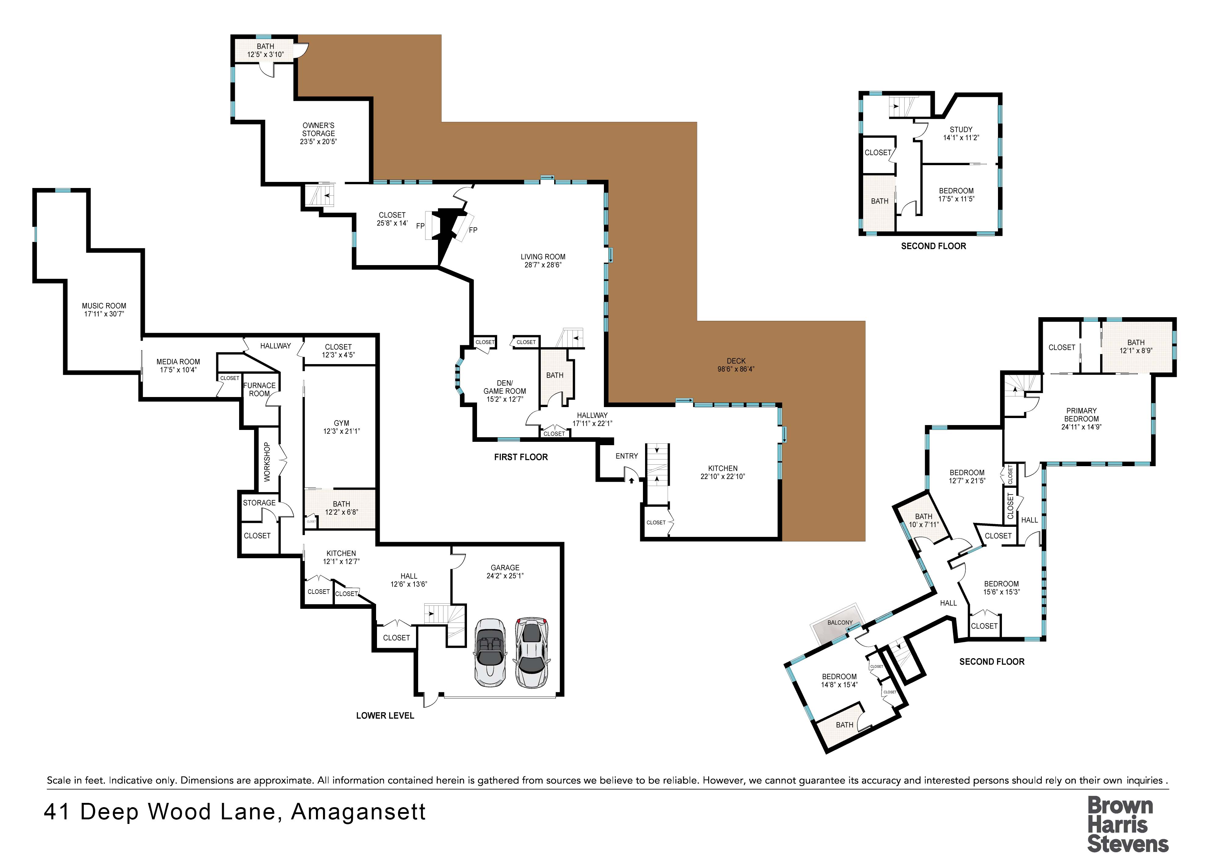 Floorplan for 41 Deep Wood Lane