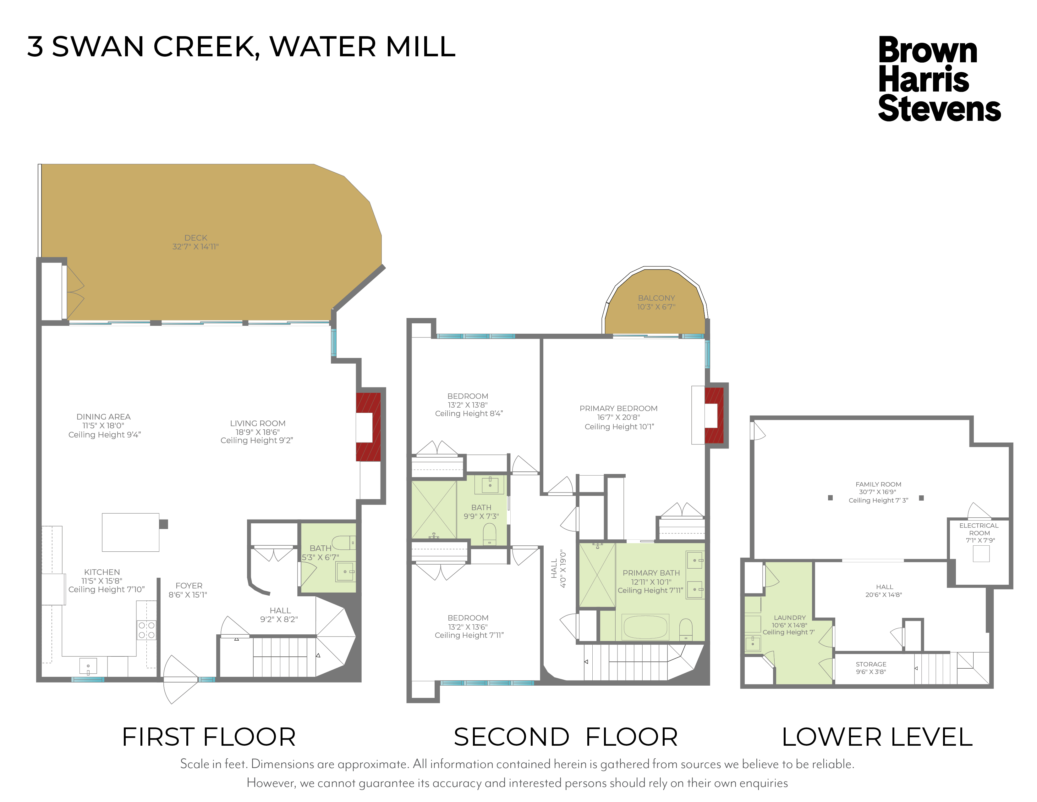 Floorplan for 3 Swan Creek Court