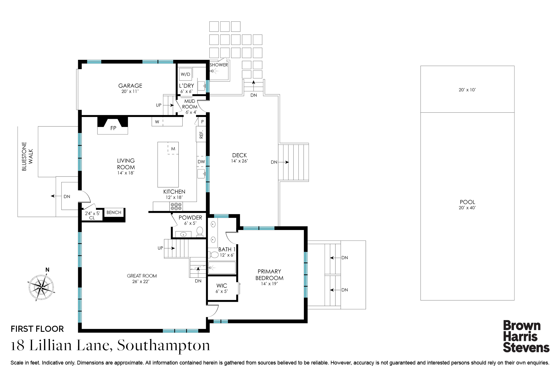 Floorplan for 18 Lillian Lane