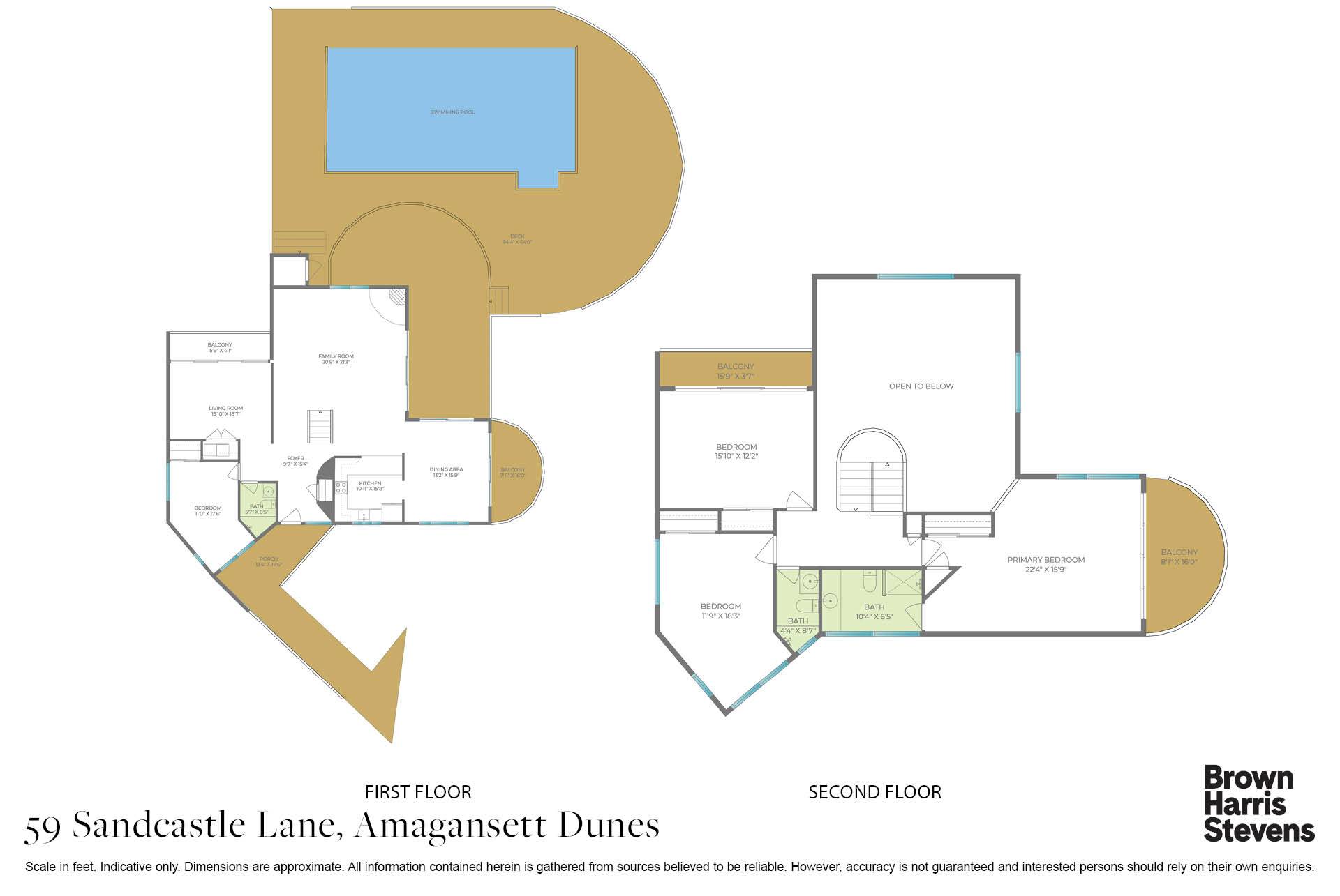 Floorplan for 59 Sand Castle Lane