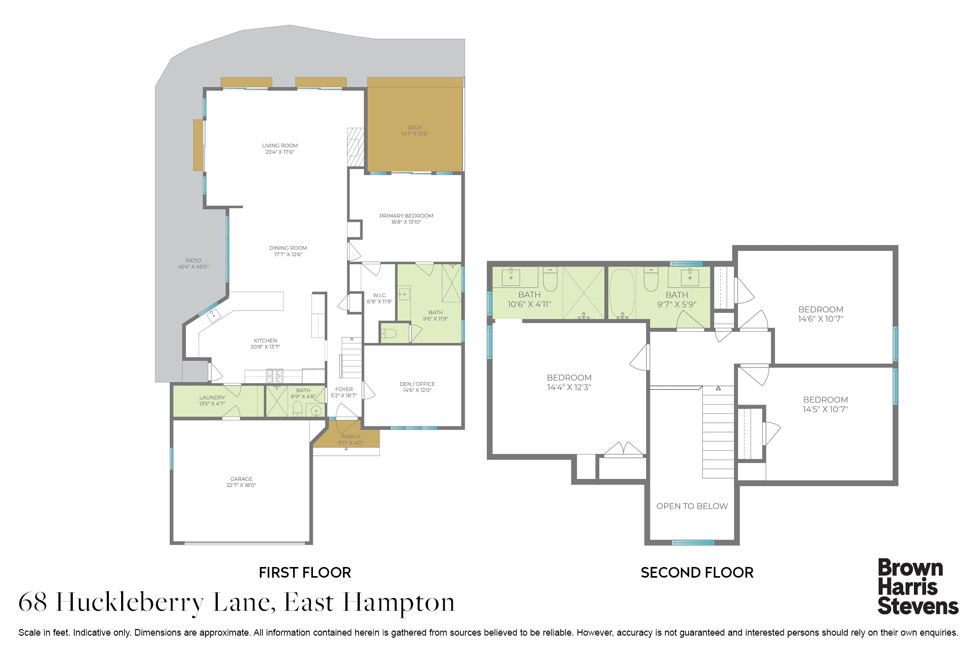 Floorplan for 68 Huckleberry Lane