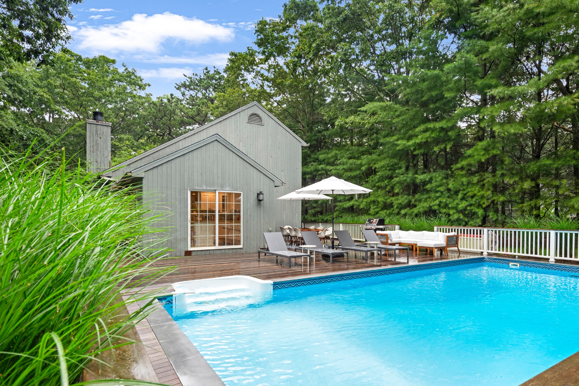 Rental Property at 44 Montauk Avenue, East Hampton, Hamptons, NY - Bedrooms: 4 
Bathrooms: 2  - $30,000 MO.