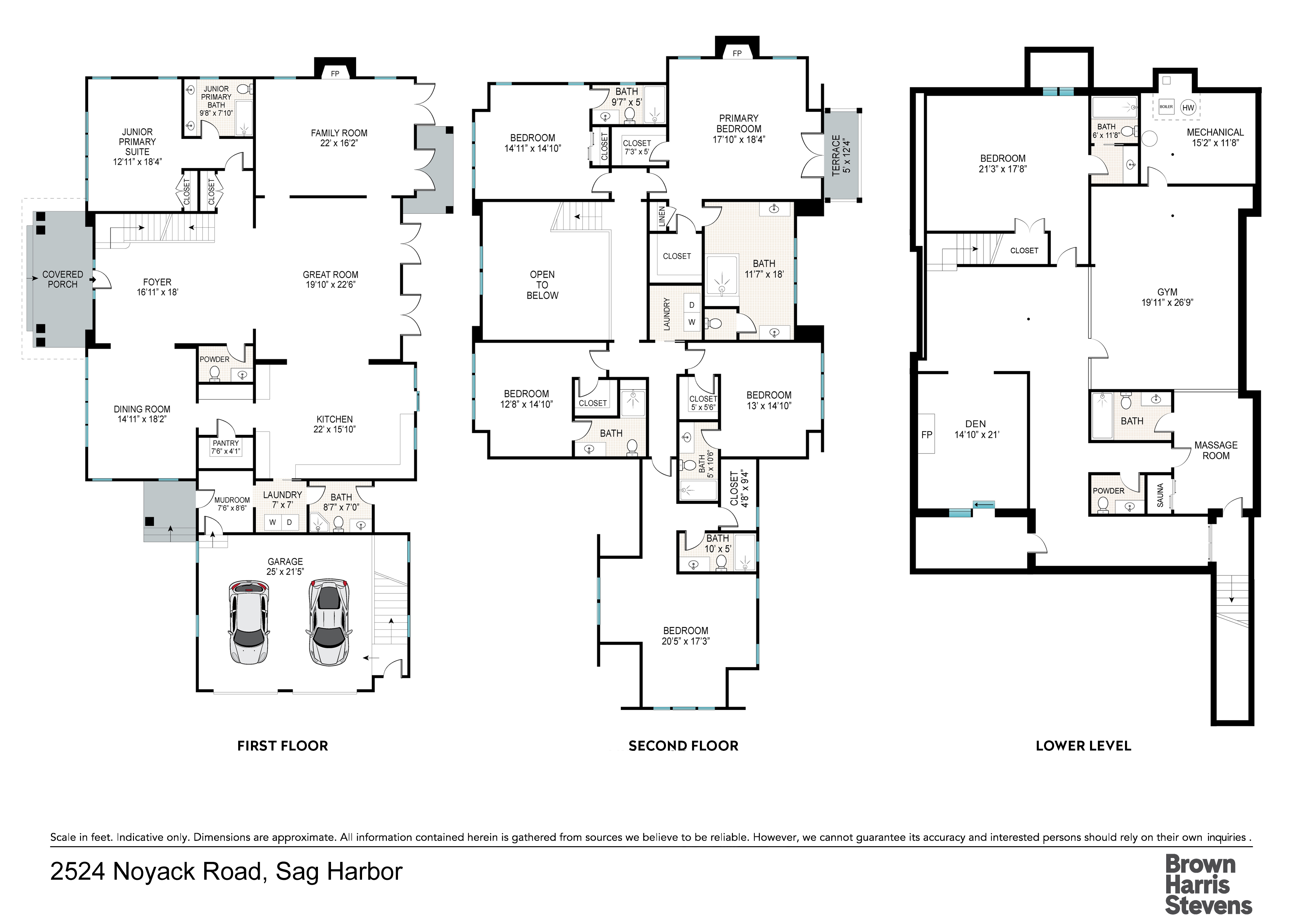 Floorplan for 2524 Noyack Rd