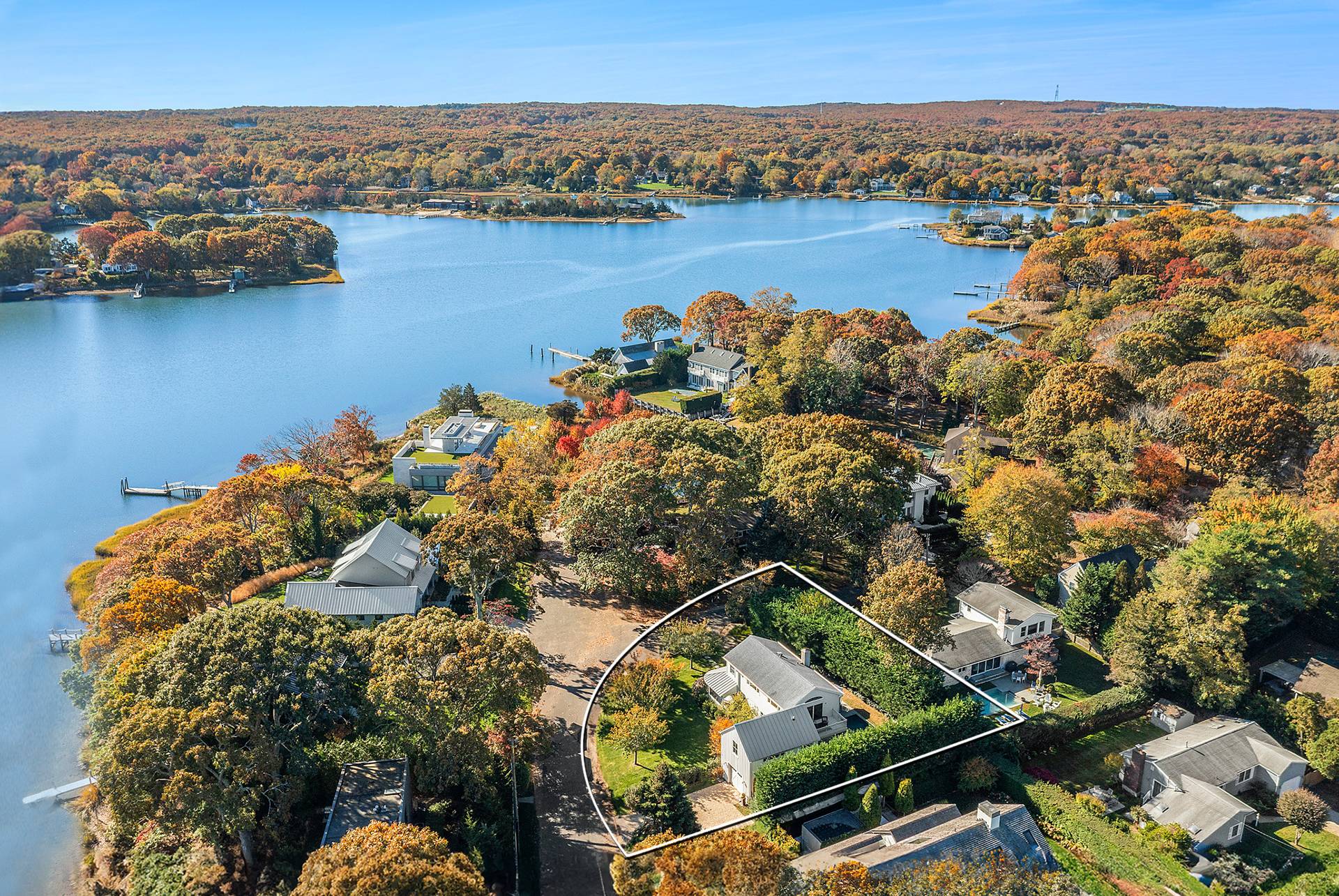 Property for Sale at 21 Cove Road, Village Of Sag Harbor, Hamptons, NY - Bedrooms: 4 
Bathrooms: 3.5  - $4,925,000