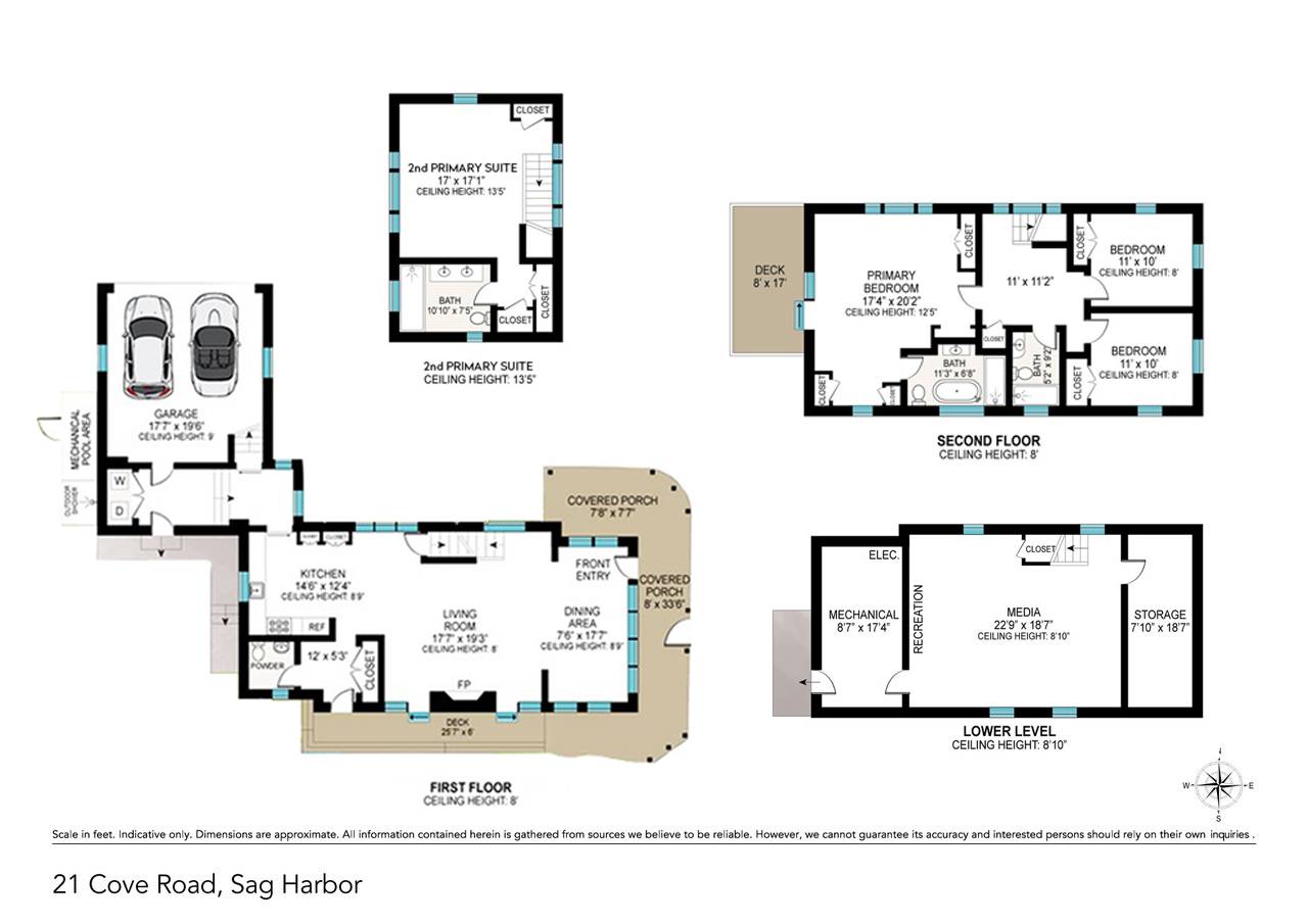 Floorplan for 21 Cove Road