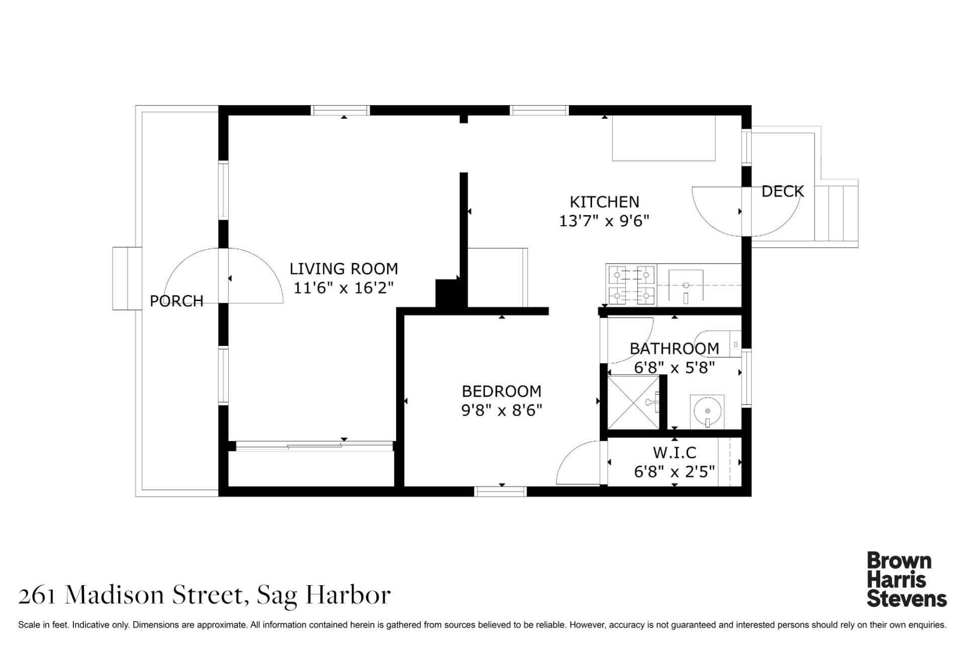 Floorplan for 261   263 Madison Street