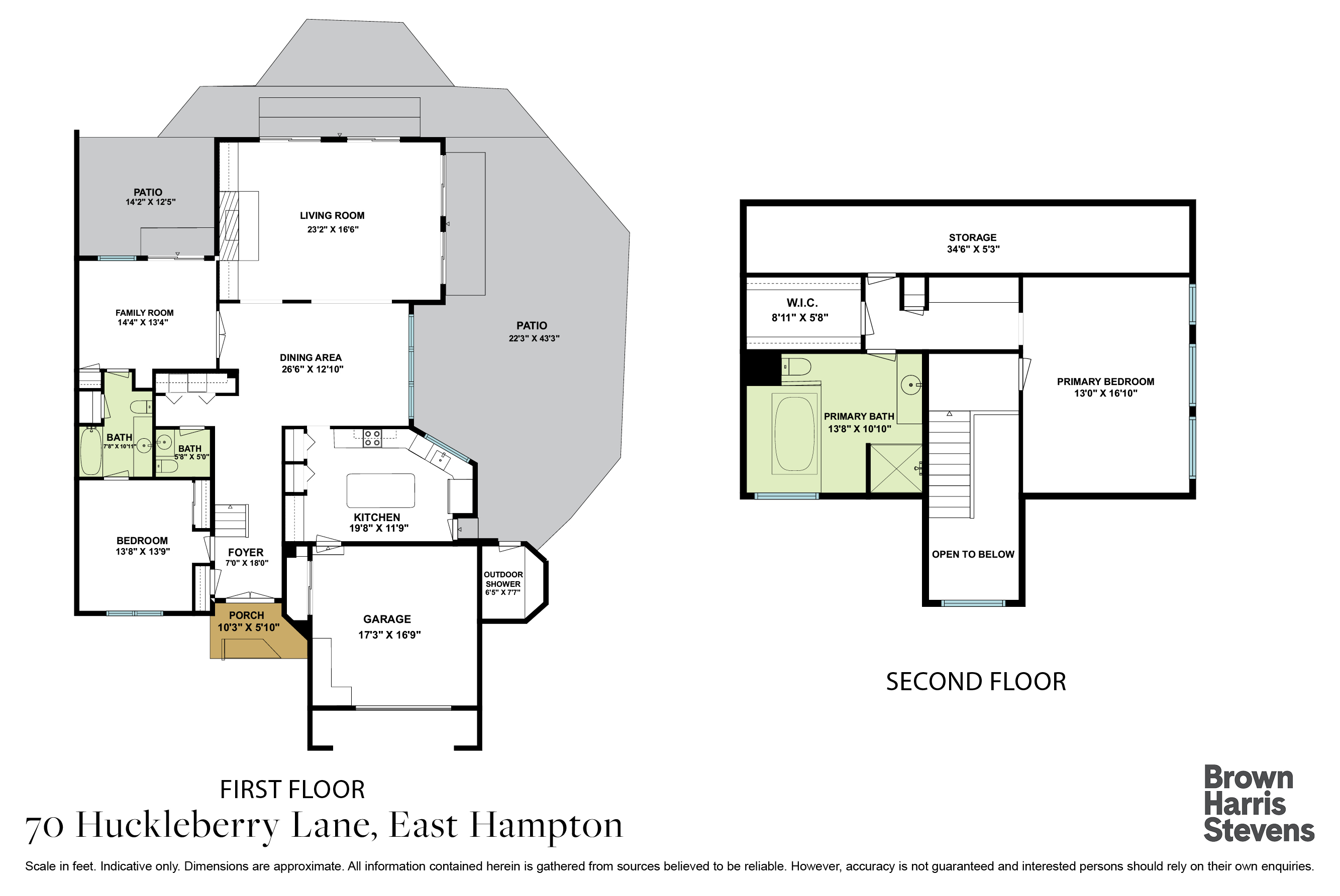 Floorplan for 70 Huckleberry Lane