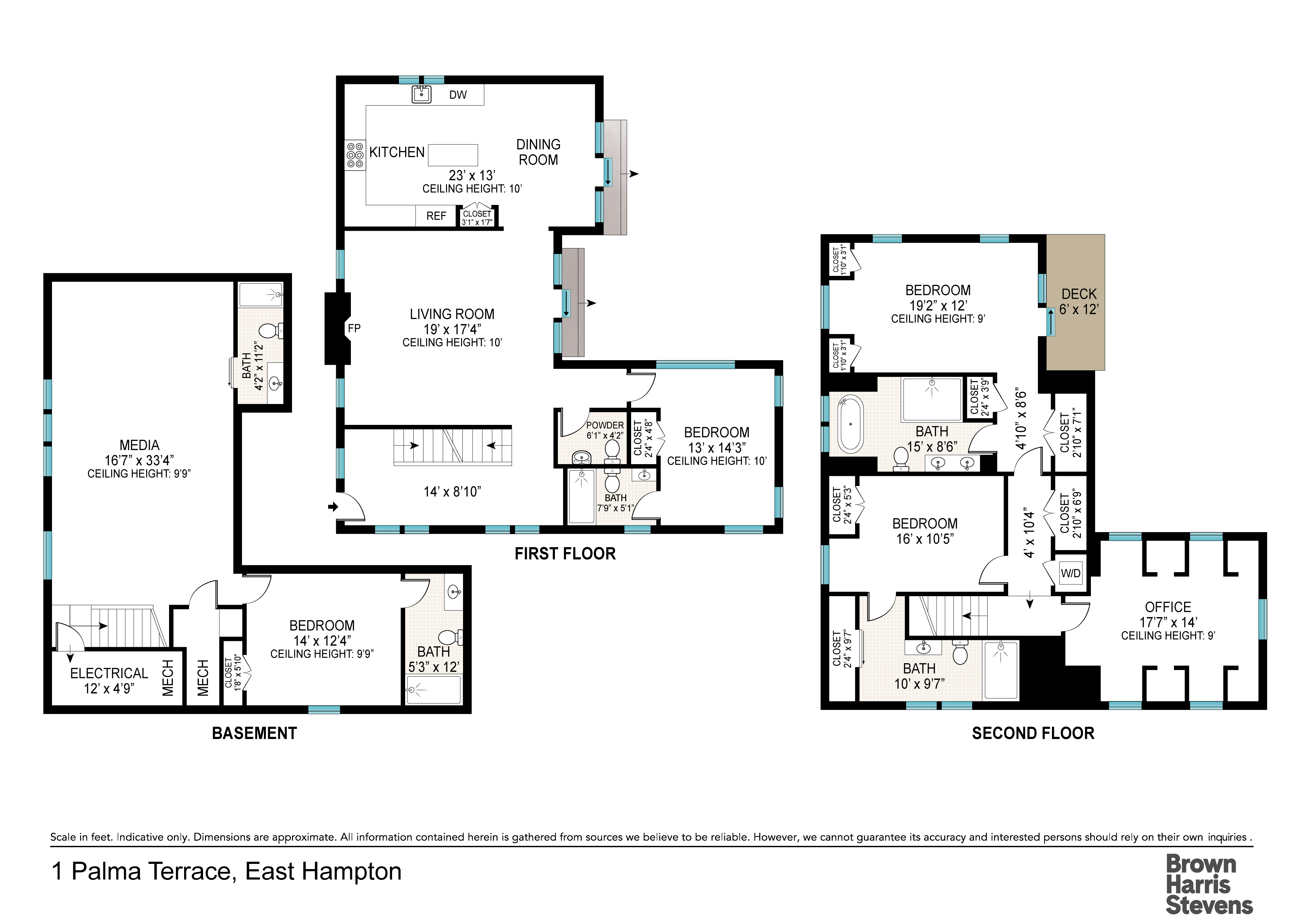 Floorplan for 1 Palma Terrace