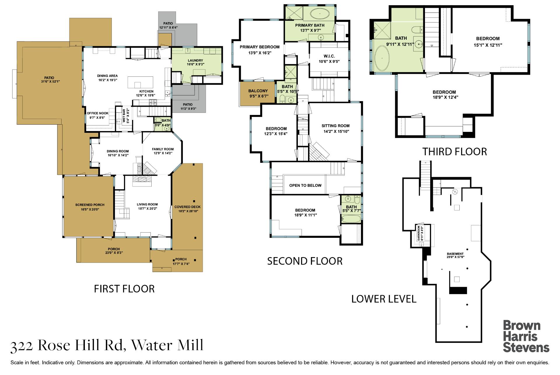 Floorplan for 322 Rose Hill Road